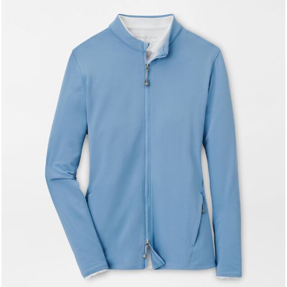 PETER MILLAR  Katy Full-Zip Layer golf t-shirt Large - Picture 9 of 10